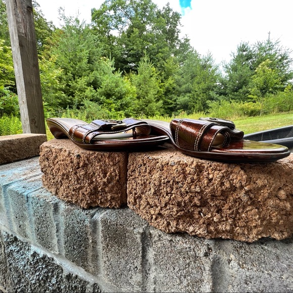 Madison Made in Italy women’s slip on sandal size 9 - Picture 14 of 14